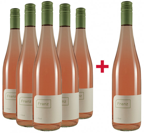 5+1 Paket Rosé trocken - Weingut Franz