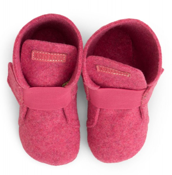 ZeaZoo ~ Hausschuh Bambi Wollfilz ~ Pink