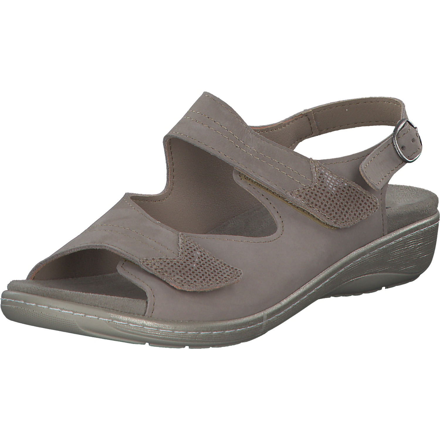 Aco Wally 02 705, Keilsandaletten, Damen, taupe 196/514