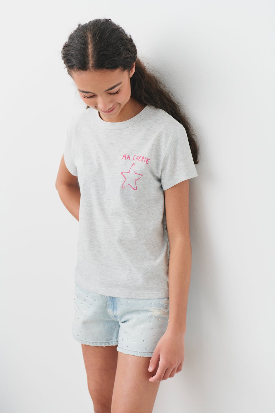 Y printed tee