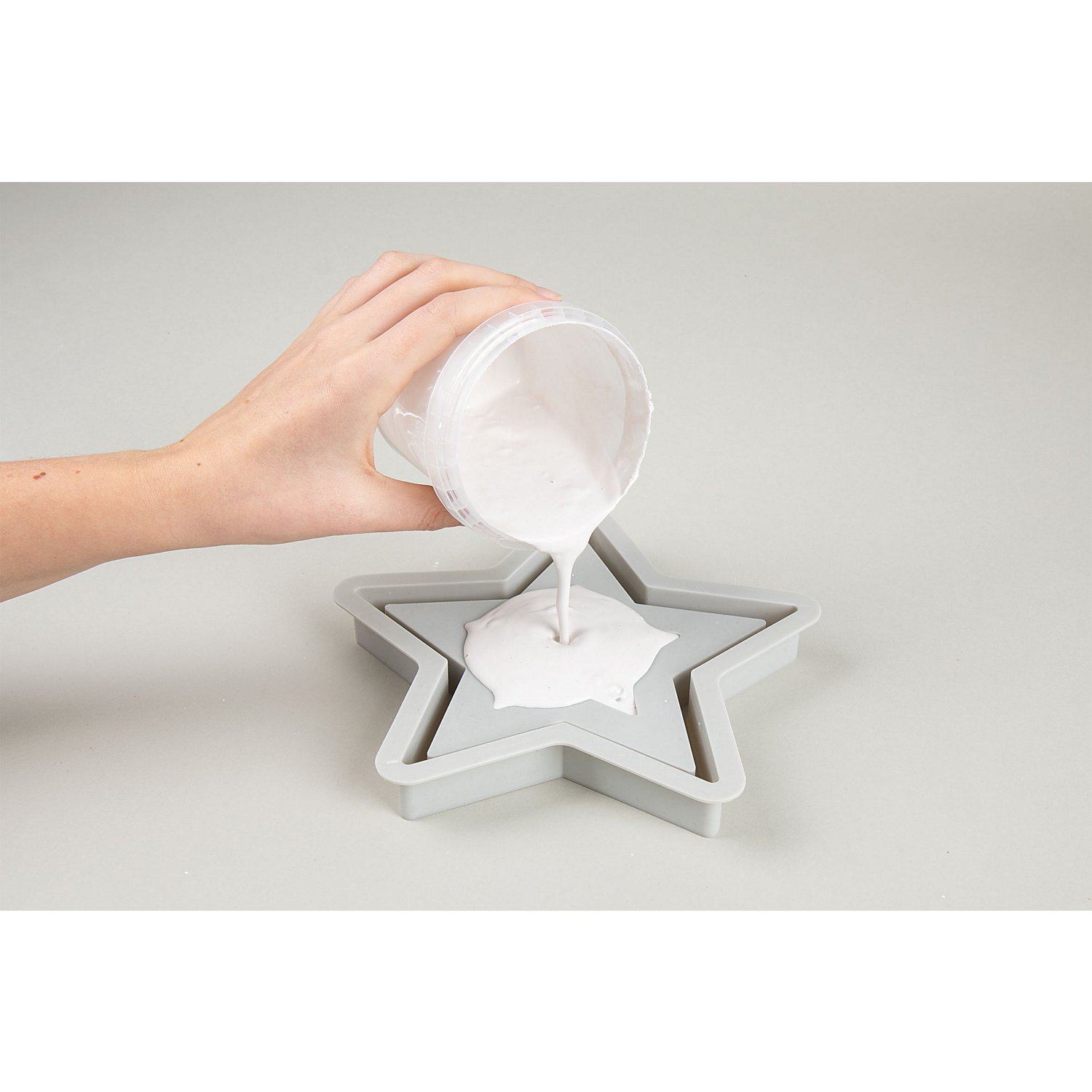 Silikon Gießform Kerzenständer 