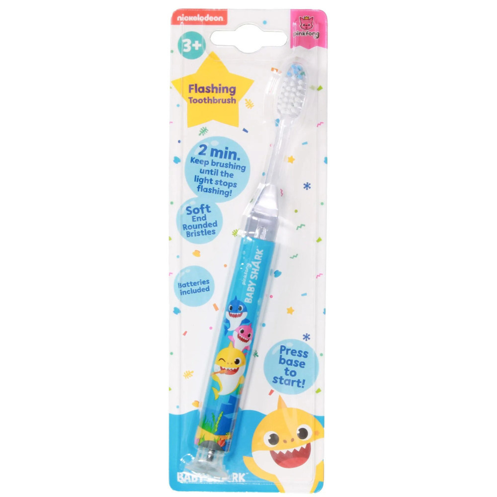 Nickelodeon Brosse à Dents Clignotante Avec Minuterie Baby Shark