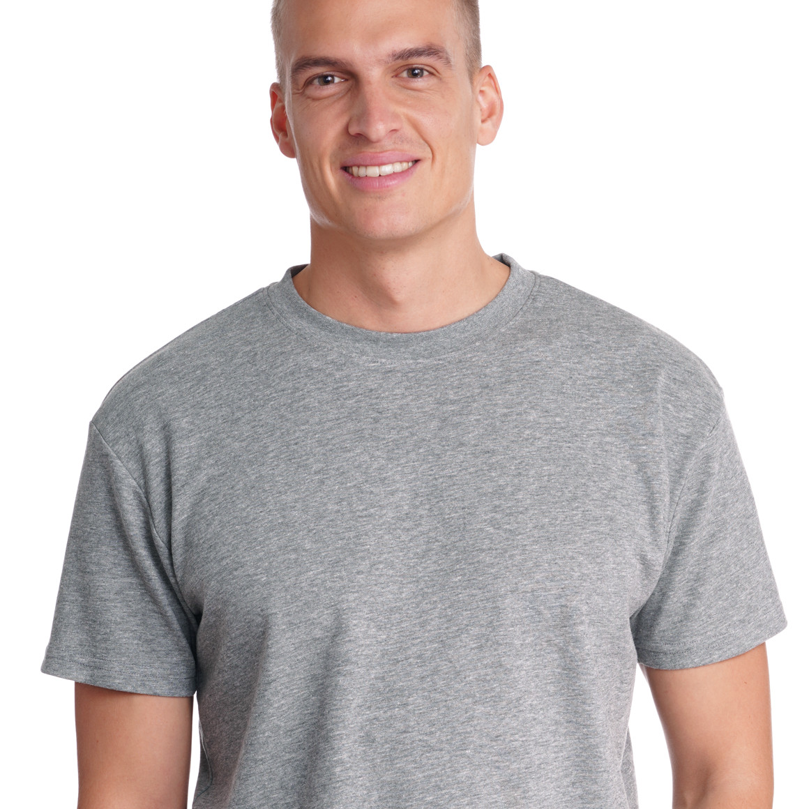 Herren T-Shirt unifarben
