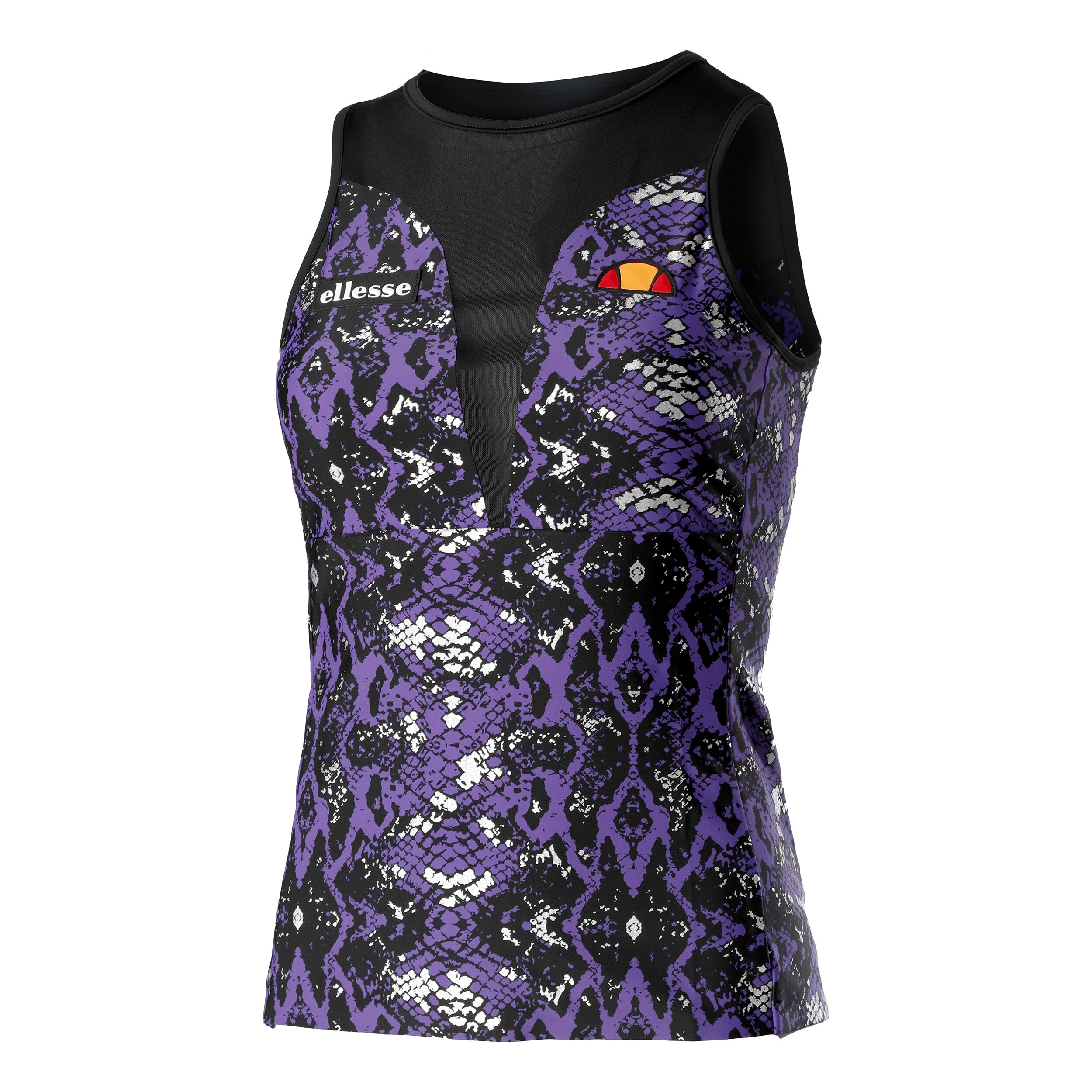 Ellaria Tank-Top Damen - Lila, Schwarz