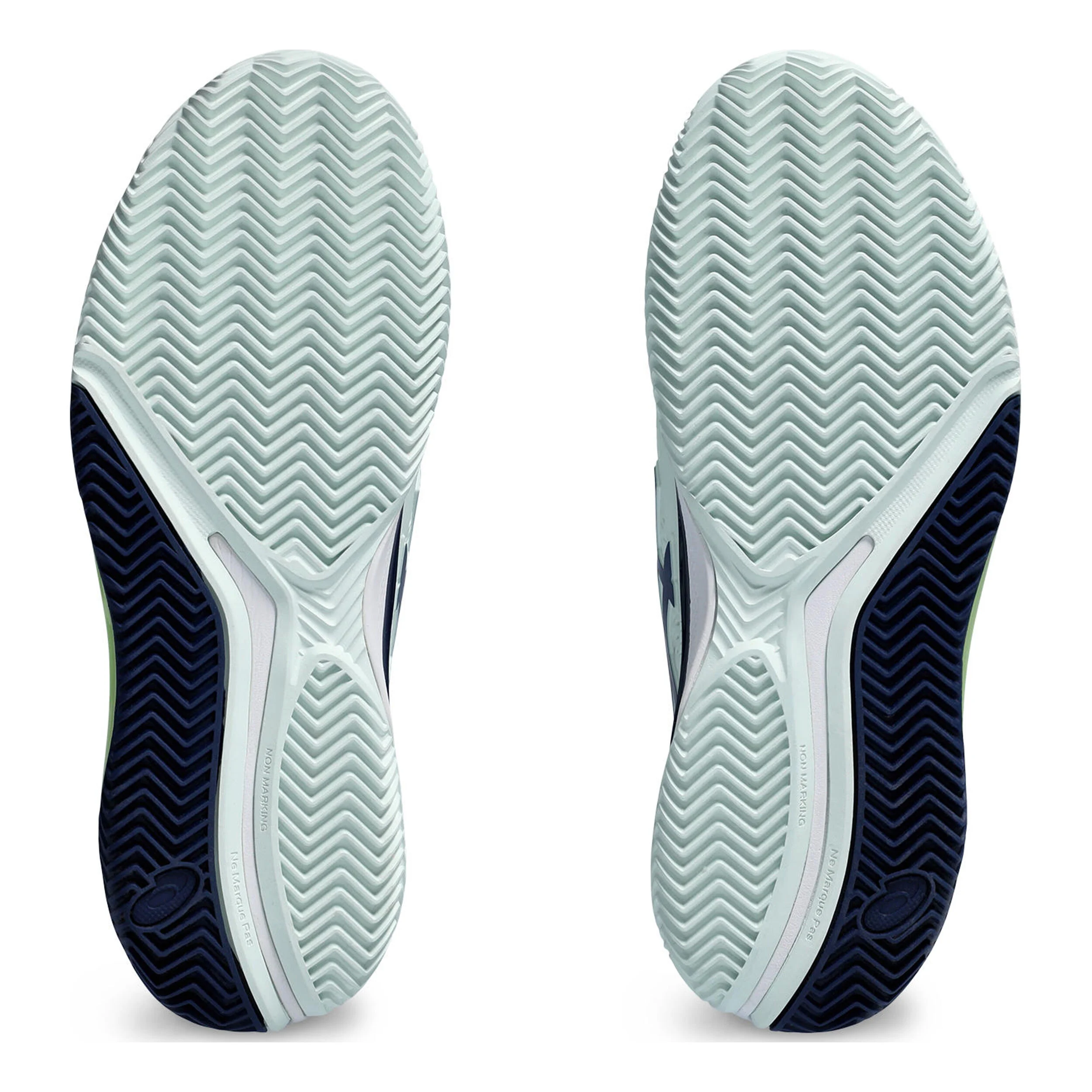 Gel-Resolution 9 Sandplatzschuh Damen - Mint, Dunkelblau