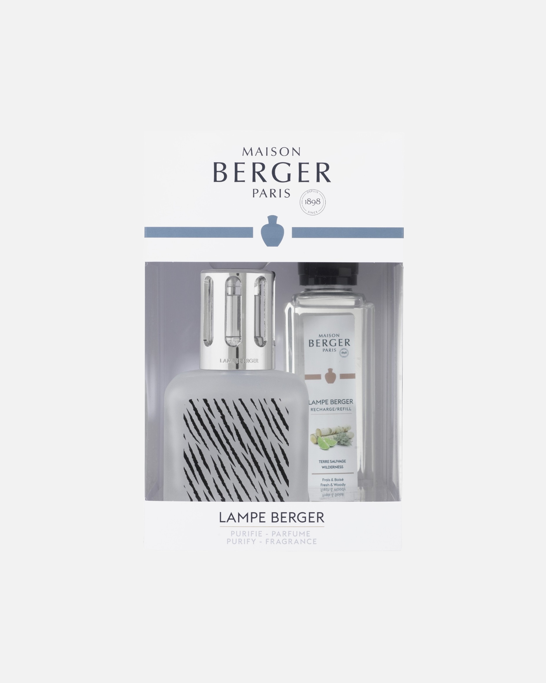 Maison Berger C GLACON ZEBRA + WILD EARTH
