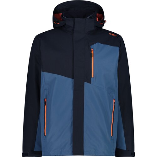 HERREN DOPPELJACKE MAN JACKET ZIP HOOD DETACHABLE INN.JACKET