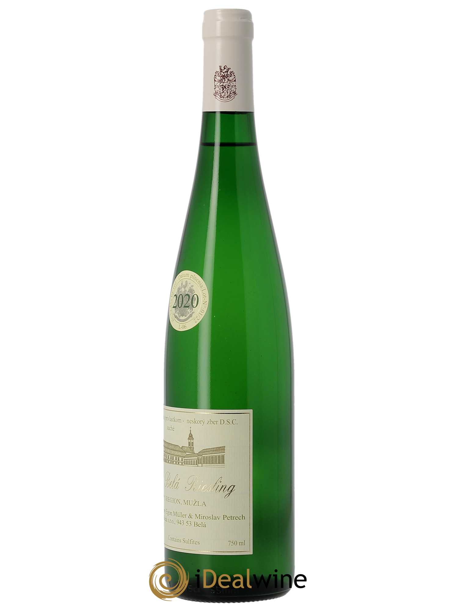 Riesling Château Belà Egon Muller  2020 - Lot de 1 Bouteille
