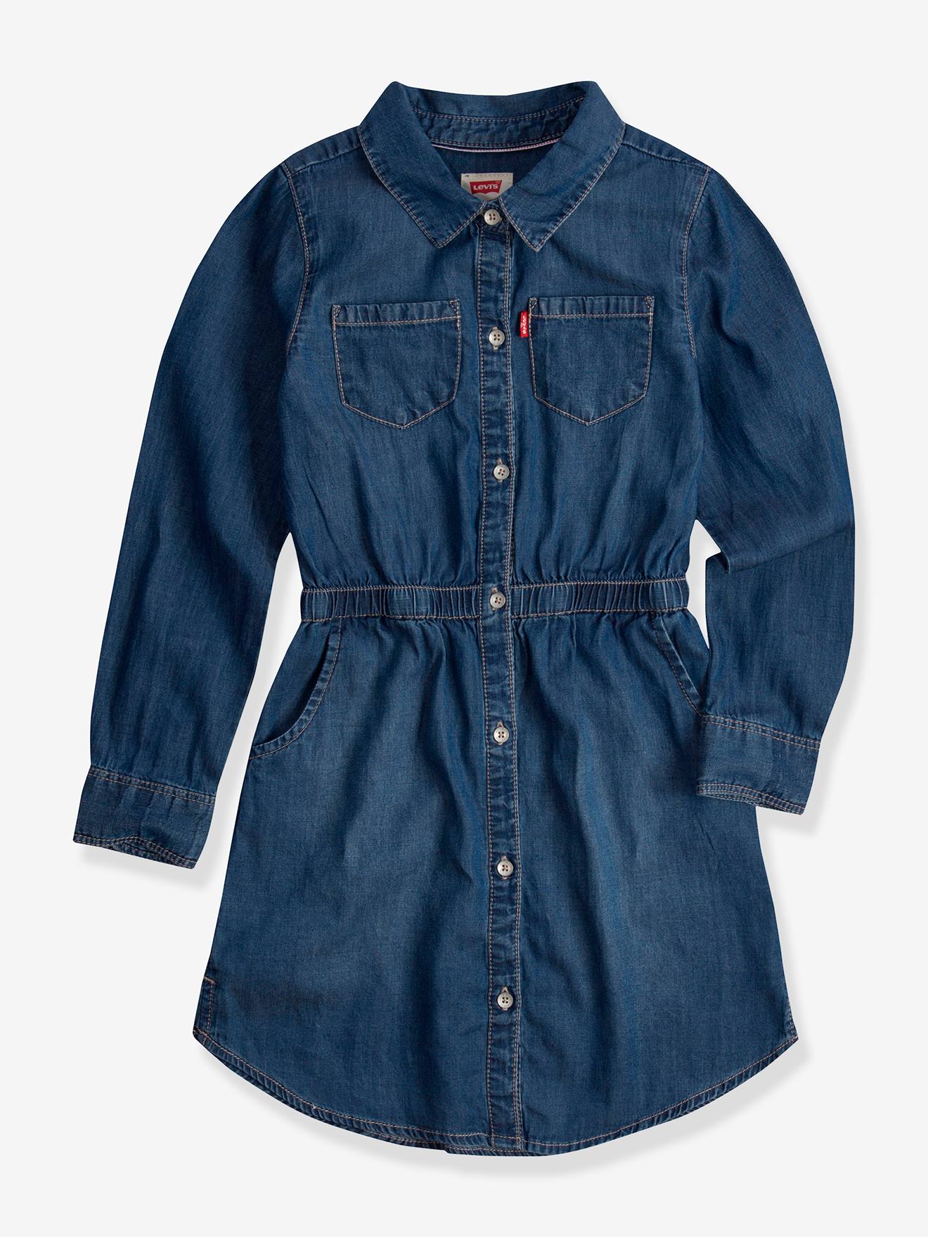 Robe en jean LEVI'S bleu