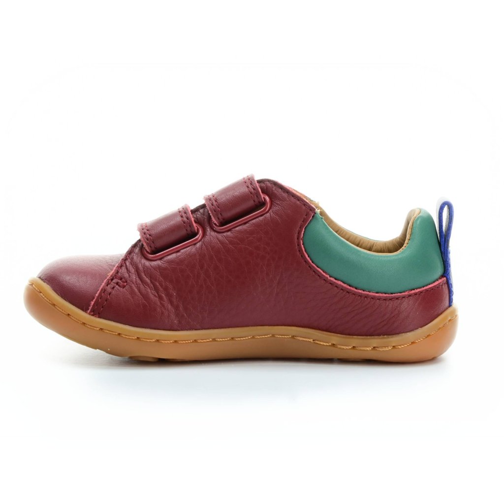 Camper Peu Cami Sella Tie Burgundy Barfuß-Sneakers (K800512-002)