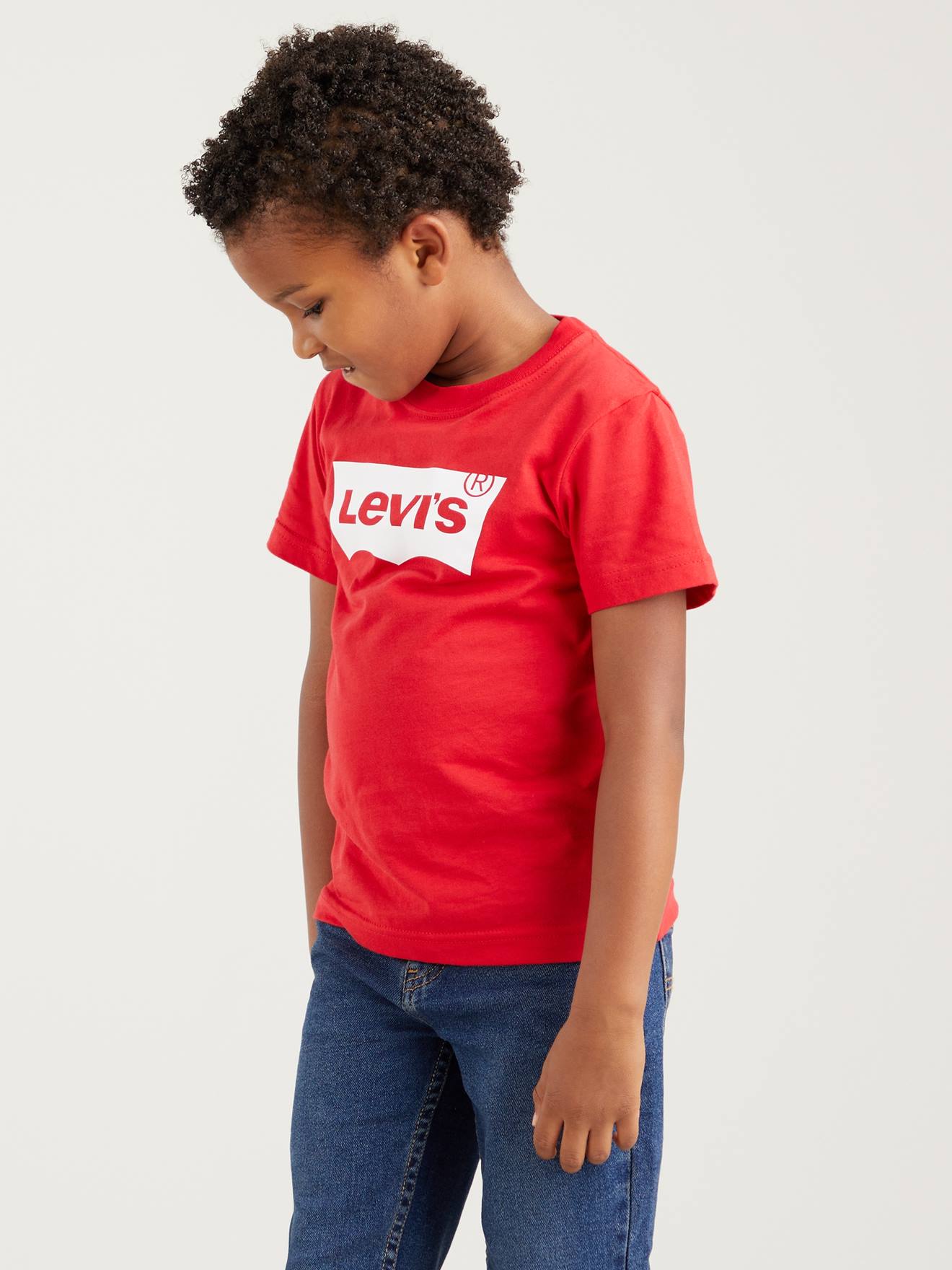 T-shirt Batwing garçon Levi's® blanc