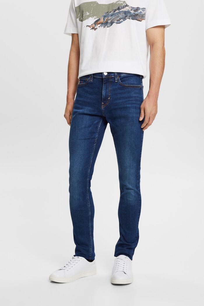 Skinny Jeans mit mittlerer Bundhöhe