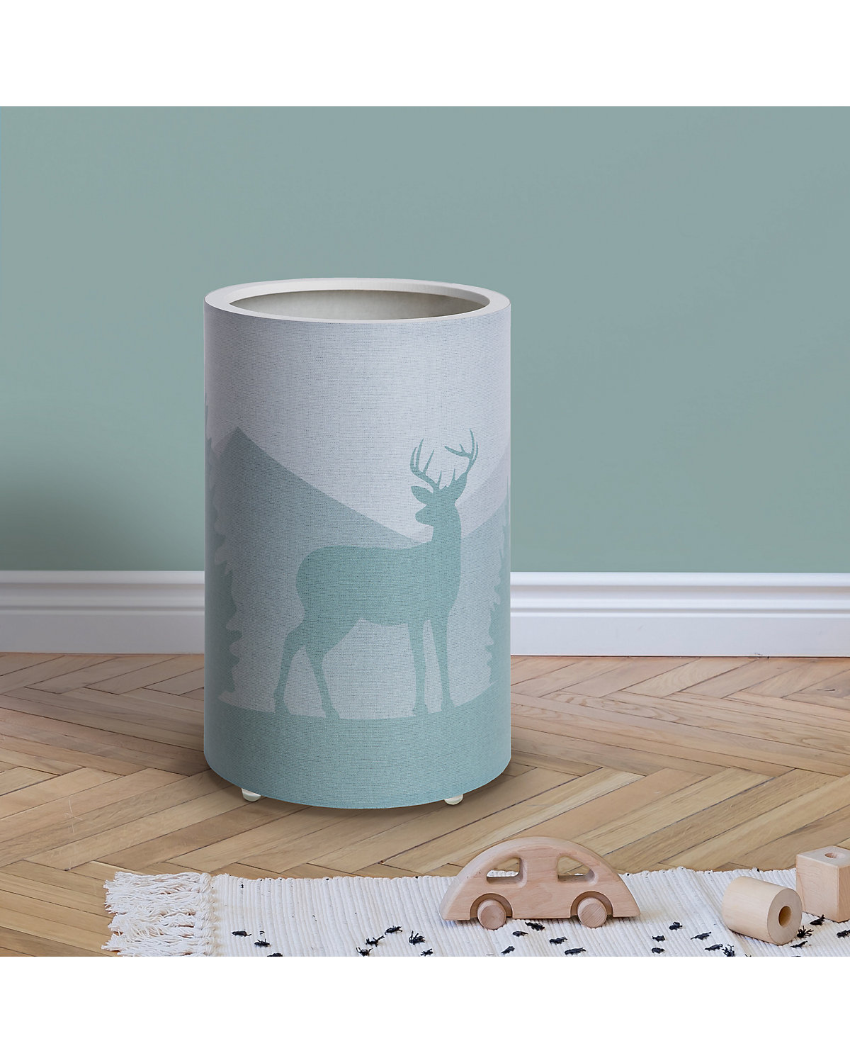 Tischleuchte Scandi LED, Wald