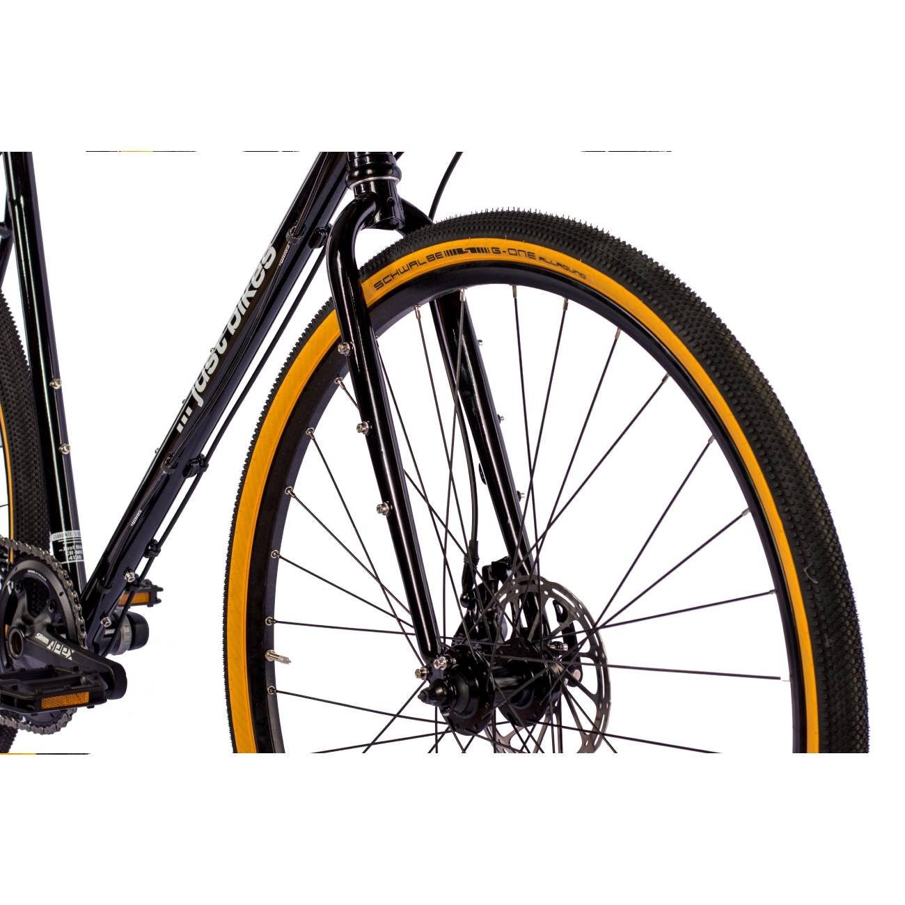Airtracks Gravelbike Herren Gravel Bike 28 Zoll Fahrrad JB-02 Sram 1x 11 Gang Apex 1, Ritchey Komponenten - Schwarz - Rahmenhöhen 53cm - 57cm Modeljahr 2023