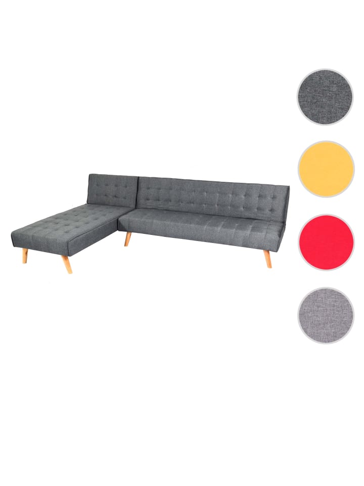 MCW Ecksofa K38 Liegefläche links/rechts, Dunkelgrau günstig kaufen onesize