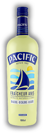 Ricard Pacific Pastis alkoholfrei 1,0 Liter Ricard Pacific Pastis alkoholfrei 1,0 Liter  1	 Liter