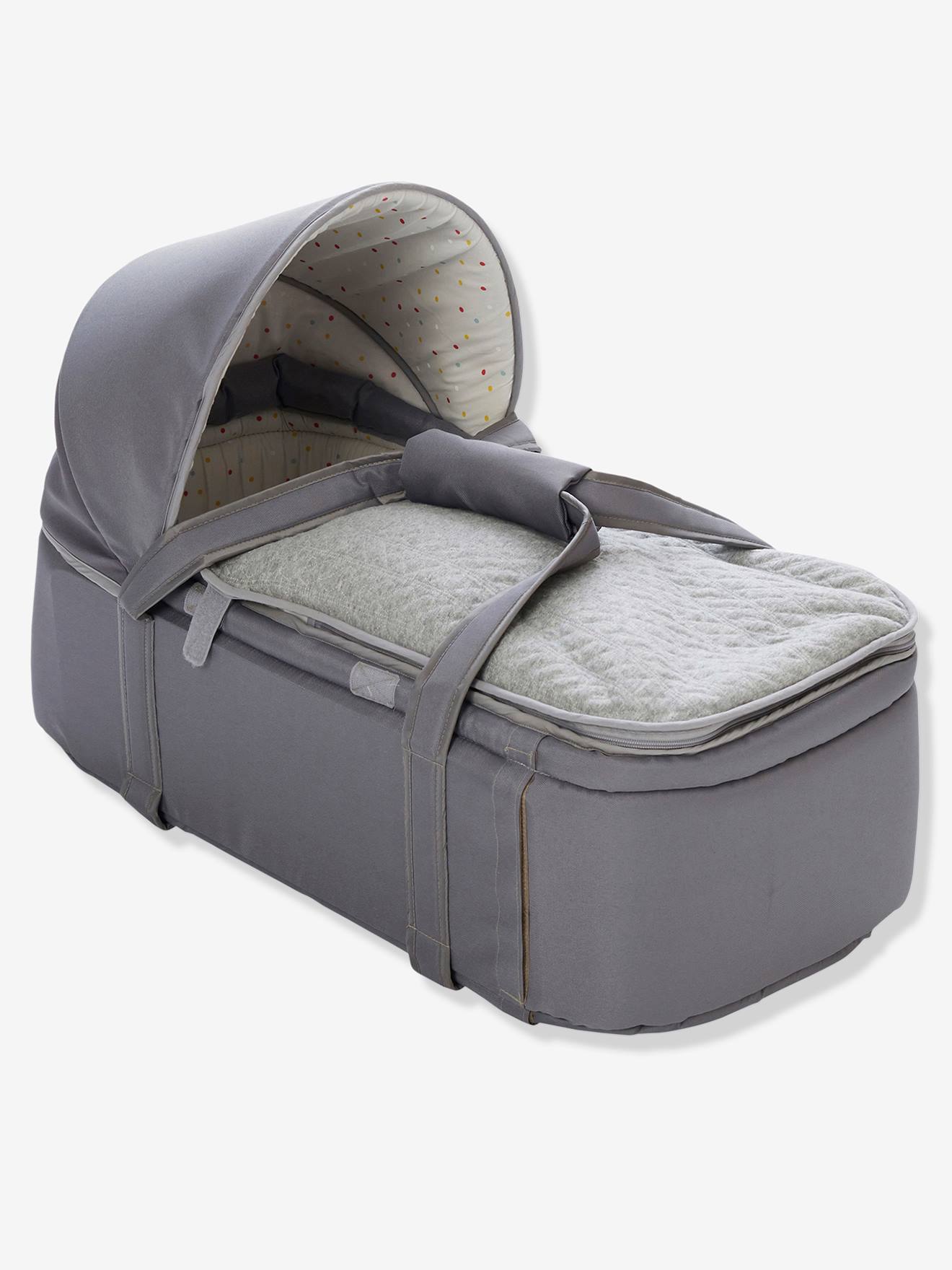 Couffin souple VERTBAUDET gris