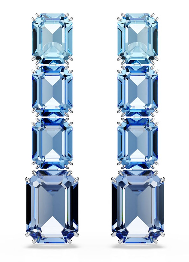 Orecchini a lobo Millenia Swarovski con cristallo Swarovski ReCreated™