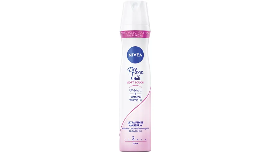 NIVEA Pflege & Halt Soft Touch Ultra-Feines Haarspray 250 ml