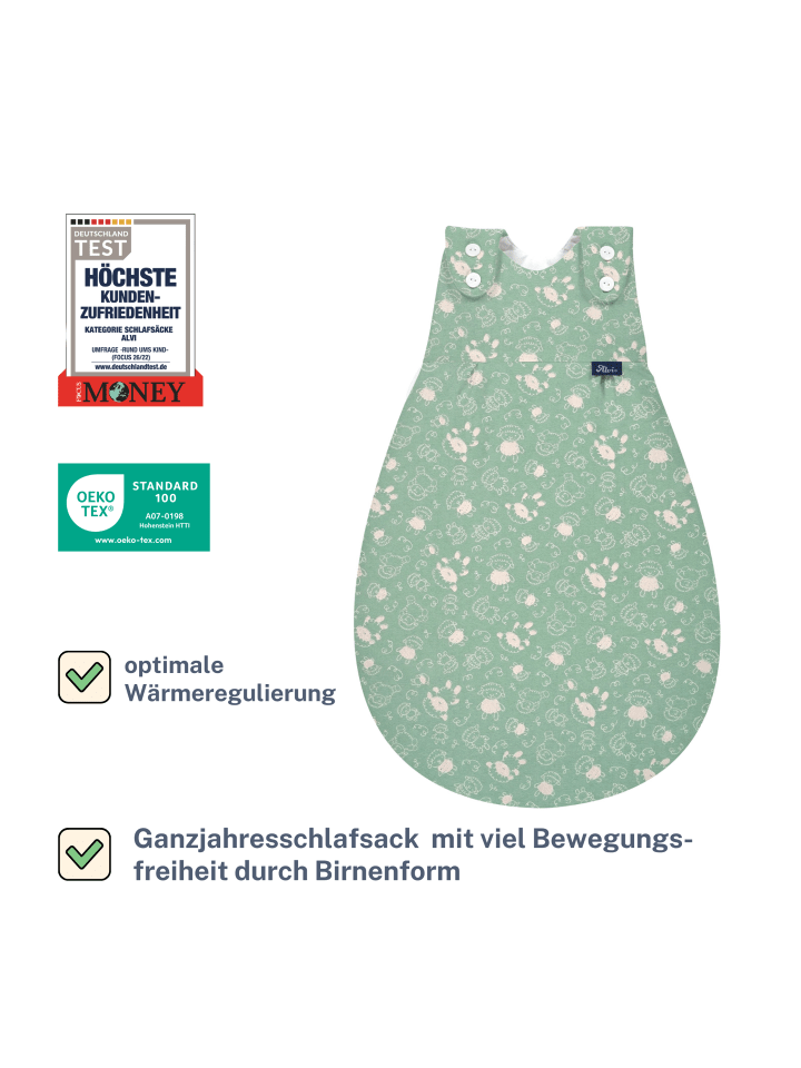 Alvi Baby Mäxchen Außensack Schlafsack Exclusiv in Sheeps günstig kaufen