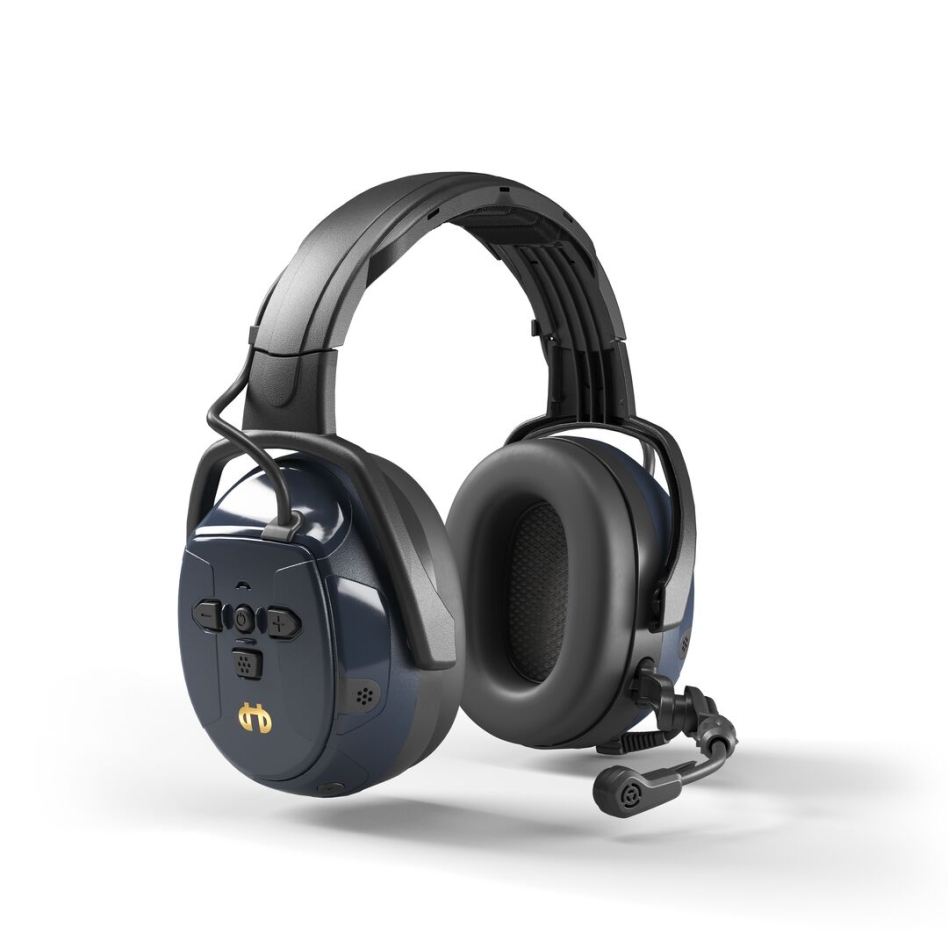 Hellberg 48012-001 X-STREAM MP chránič sluchu s hlavovým mostem a multipoint BT + LD