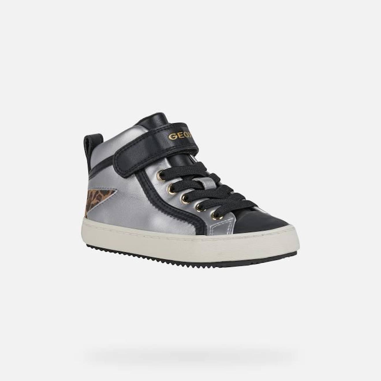 Geox Tennis Baskets basses J KALISPERA Fille gris