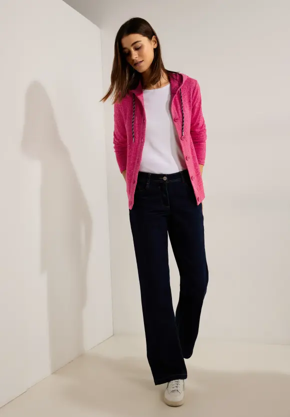 CECIL Cosy Melange Shirtjacke