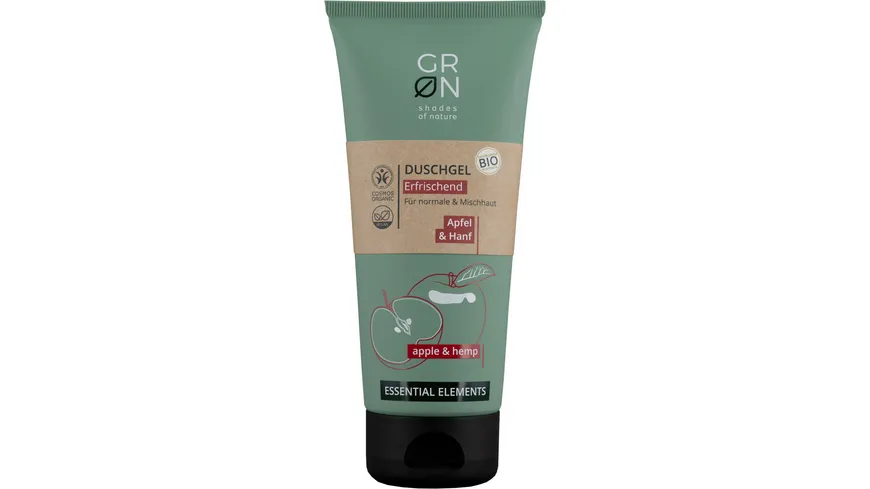 GRN [GRÜN] Duschgel Apfel & Hanf 200 ml