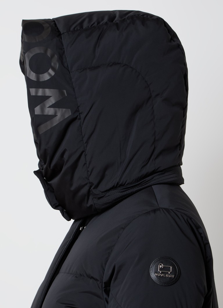 Zateplená parka Woolrich Aurora s péřovou výplní a odnímatelnou kapucí