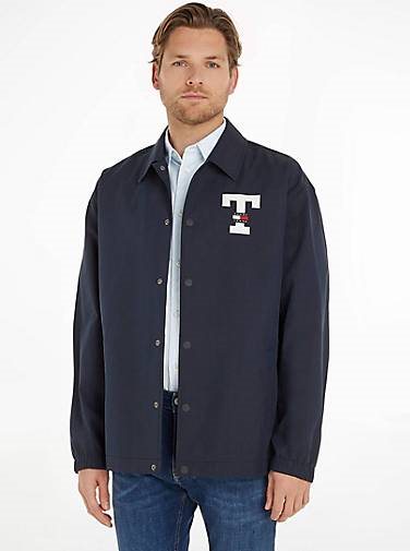 TOMMY-JEANS Herren Overshirt TJM TECHNICAL CORDUROY