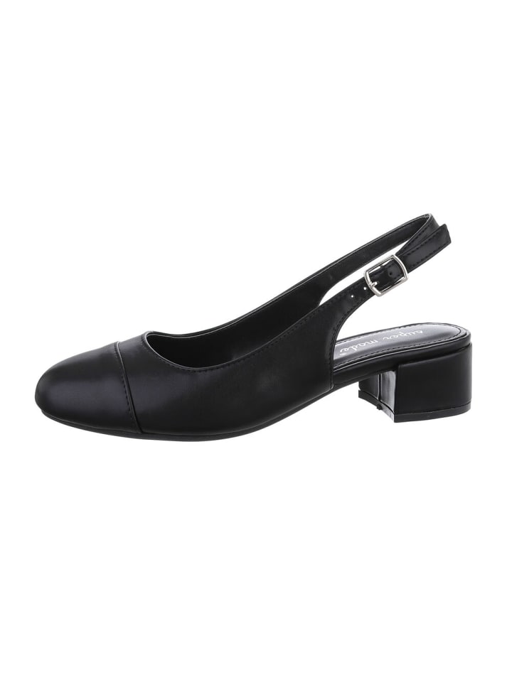 Ital-Design Pump in Schwarz günstig kaufen