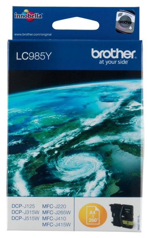 Brother LC985Y Original Tintenpatrone Gelb