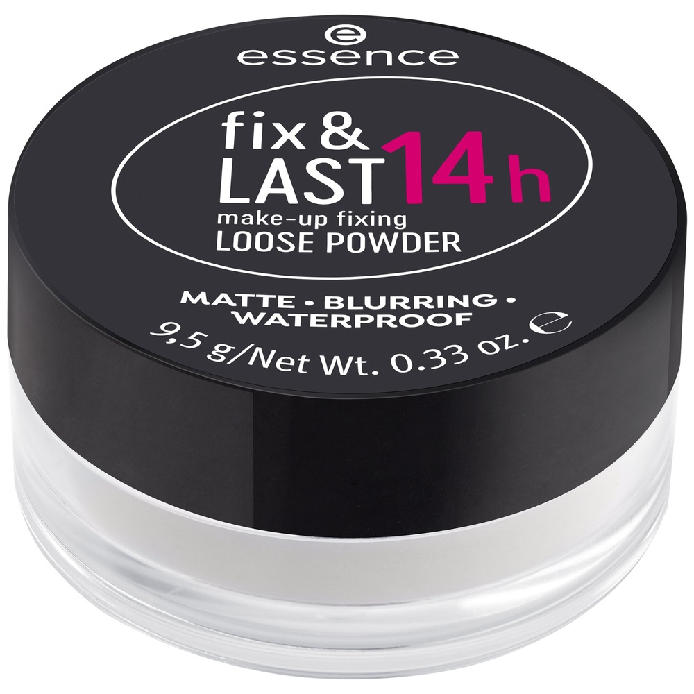 essence fix & LAST 14h make-up fixing LOOSE POWDER poudre libre Poudre
