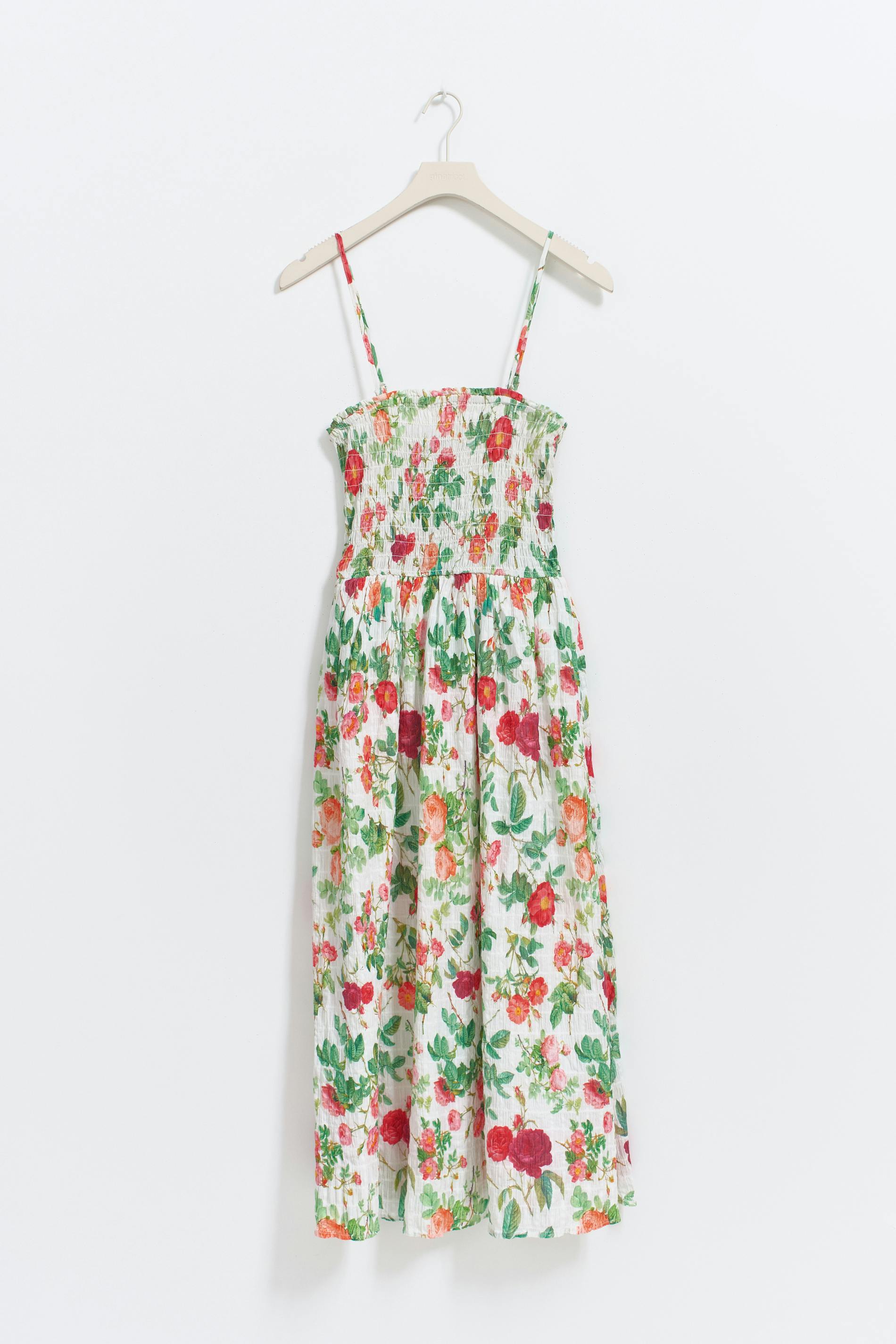 Tube midi smock dress