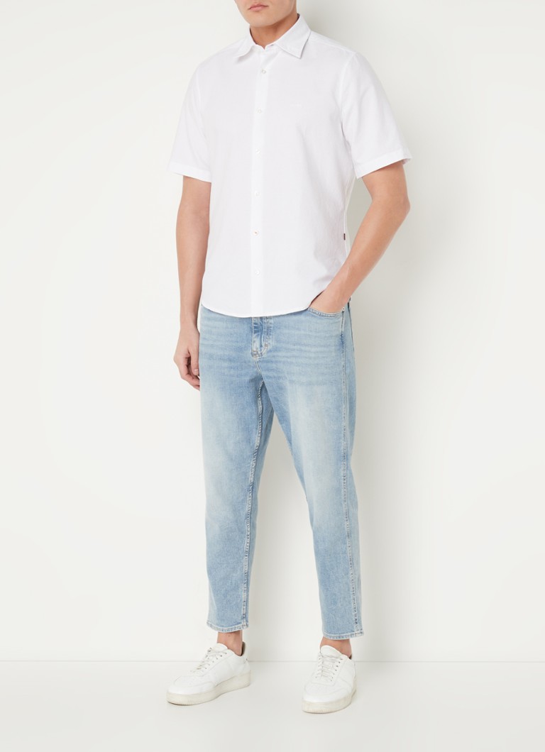 Camisa de manga curta HUGO BOSS Rash de corte regular