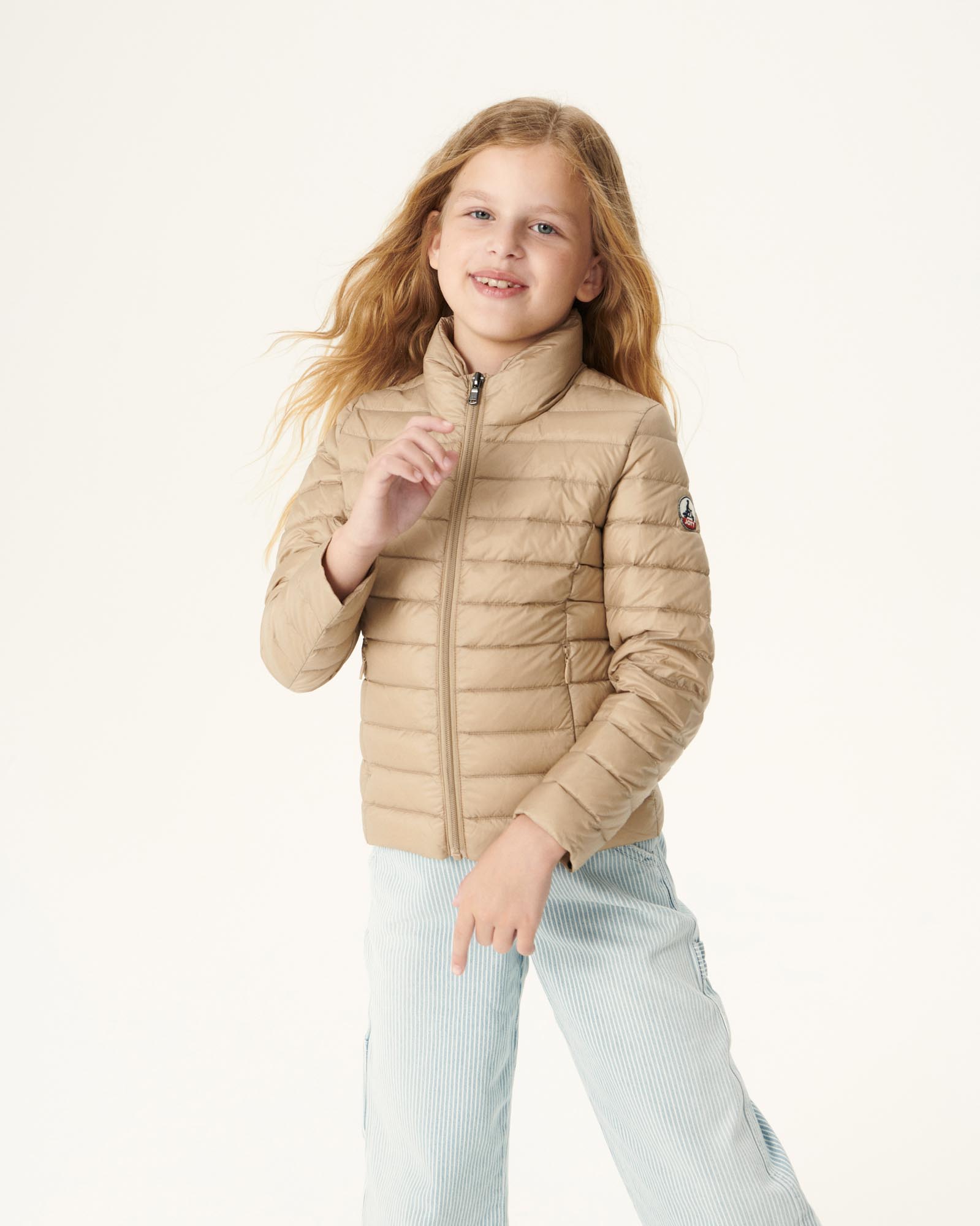 Doudoune légère enfant Beige Lou