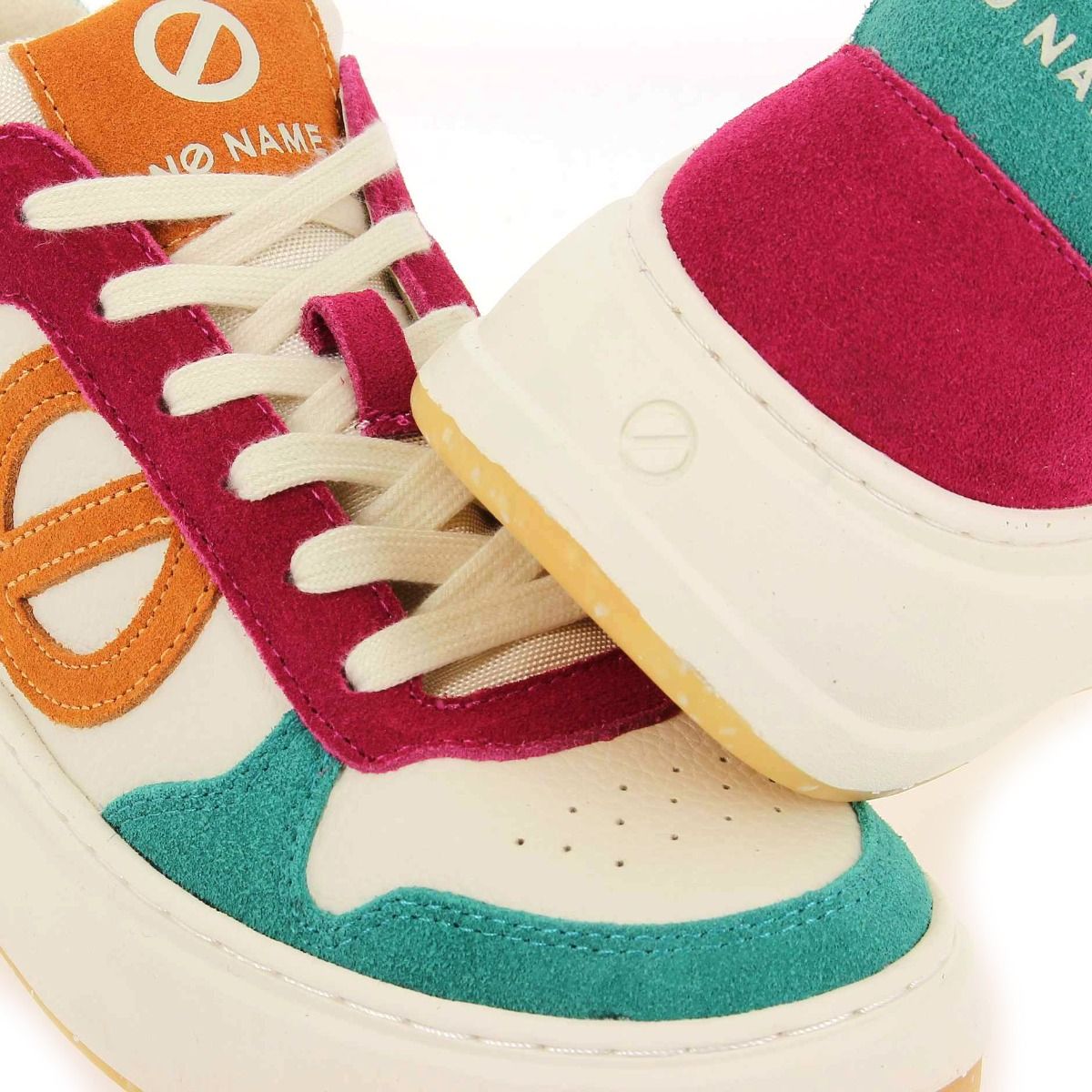 No Name  BRIDGET SNEAKER H23 - Blanc Multi