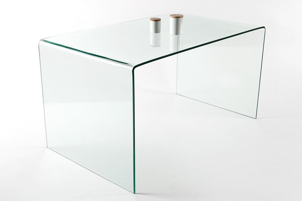 riess-ambiente Schreibtisch FANTOME 120cm transparent, Arbeitszimmer · Glas · Modern Design · Home Office