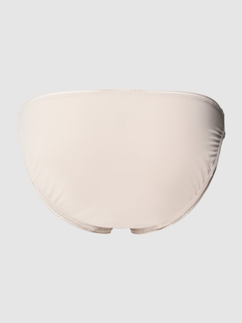 Slip mit Schleifen-Detail in beige