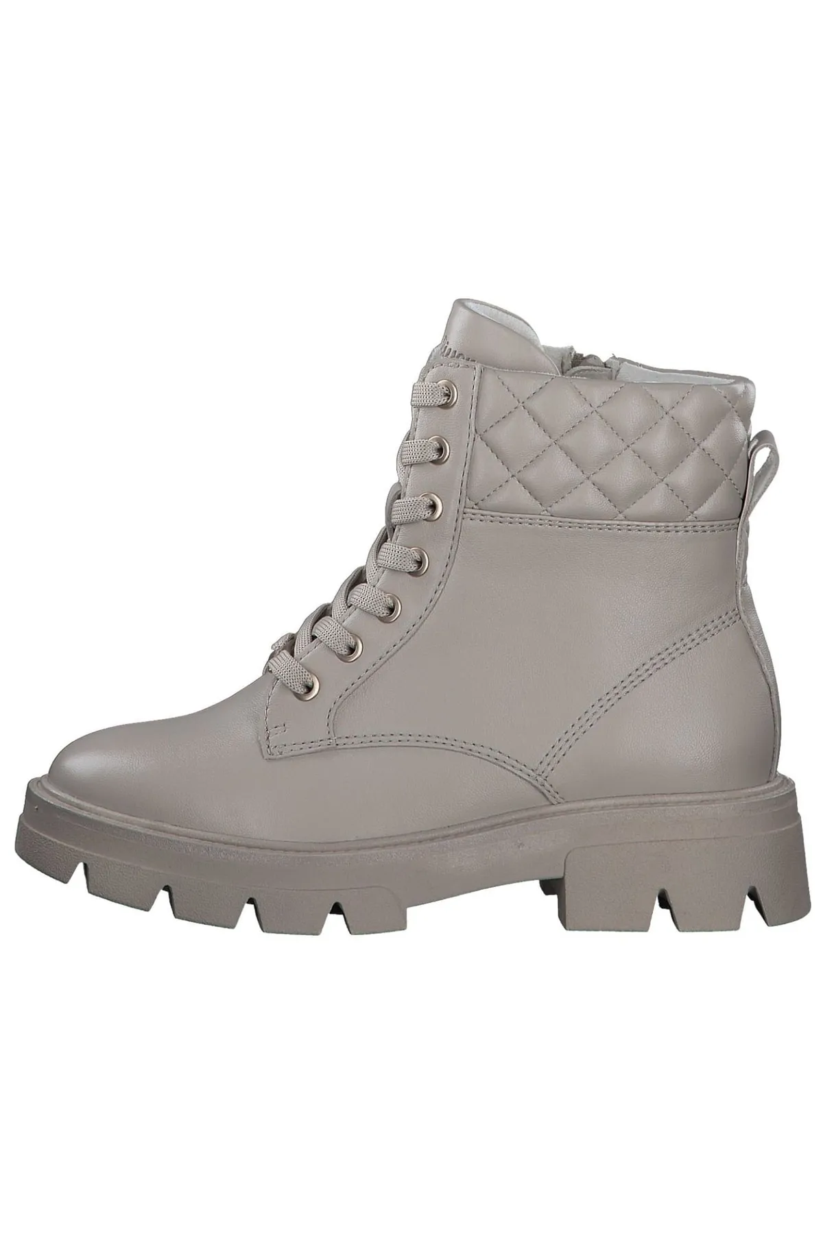 s.Oliver  Stiefelette - Beige - Blockabsatz