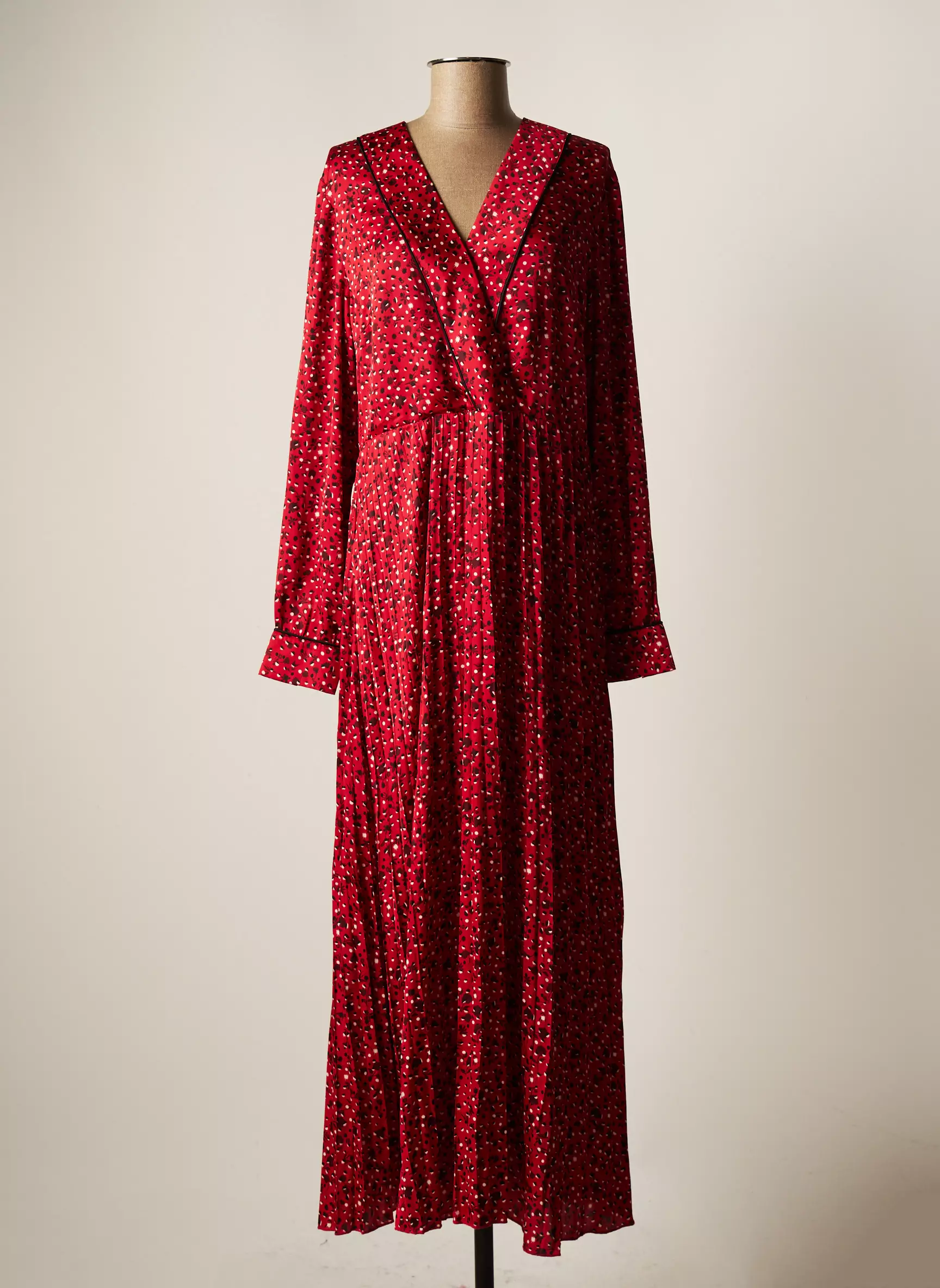 Scotch Robes Longues Femme couleur rouge