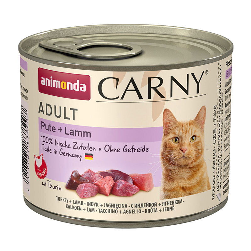 Animonda Nassfutter Animonda CARNY Adult Pute & Lamm 24x200 g