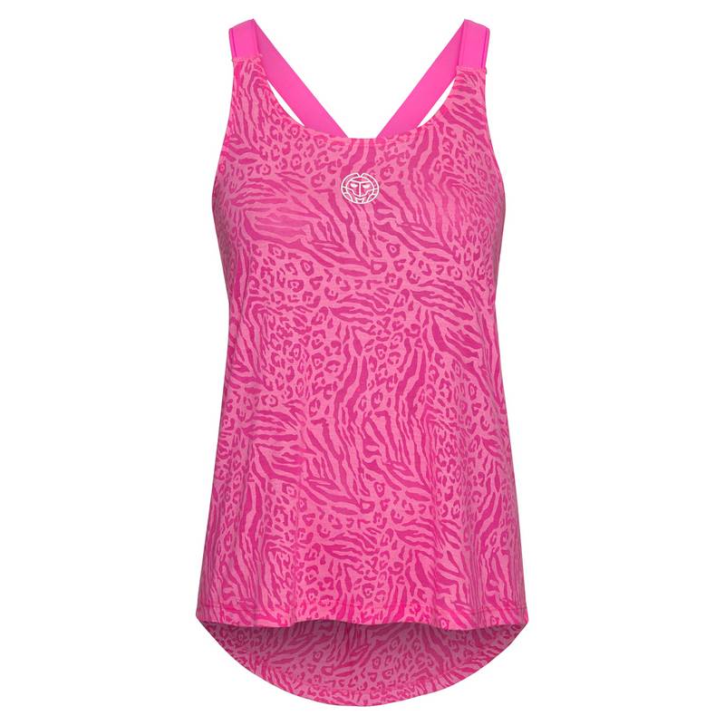 BIDI BADU Maila Burnout Tech Tank Tennisshirt Damen