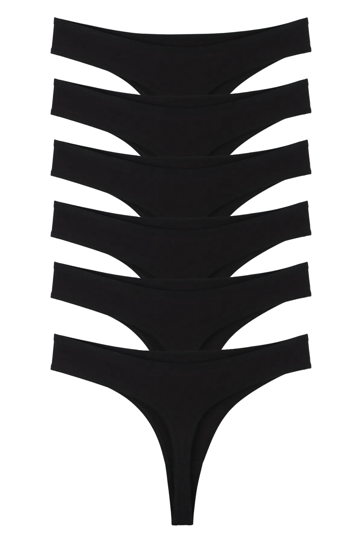 Sensu  6-teiliges brasilianisches Tanga-Set für Damen – KTS1169