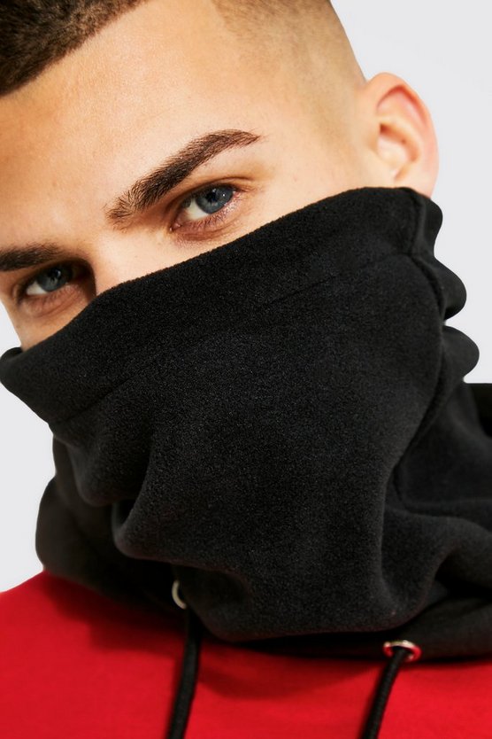 Recycelter Fleece Schal