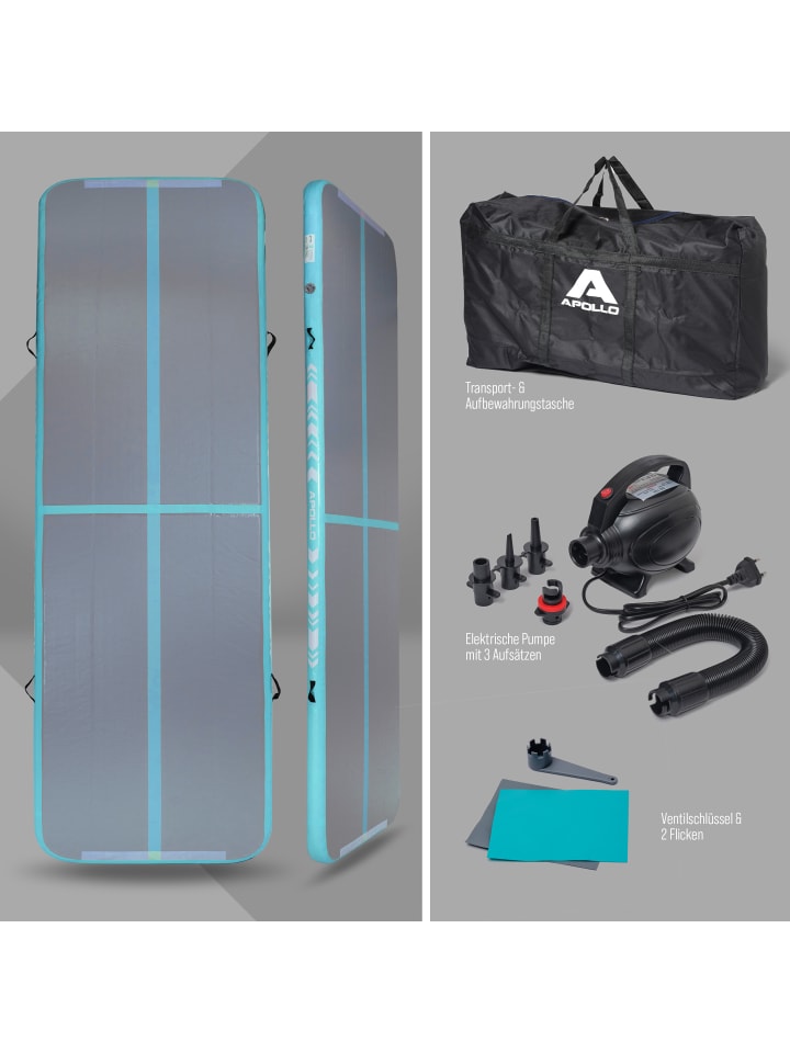 Apollo Airtrack Matte für Yoga, Pilates , Gymnastik 