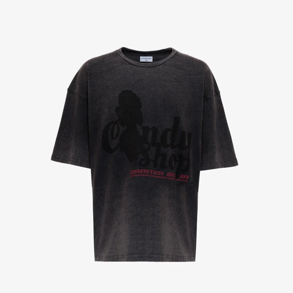 MISTRESS CANDY SHOP T-SHIRT BLACK