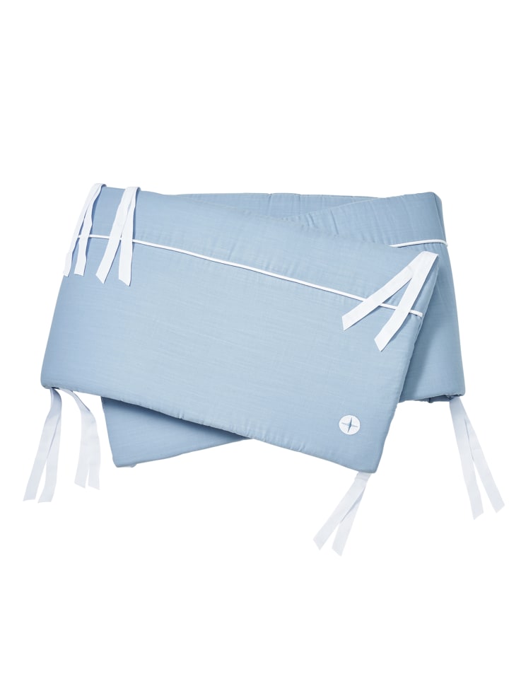 nordic coast company  Nestchen in Blau Grau (L) 180 cm, (B) 35 cm  günstig kaufen onesize