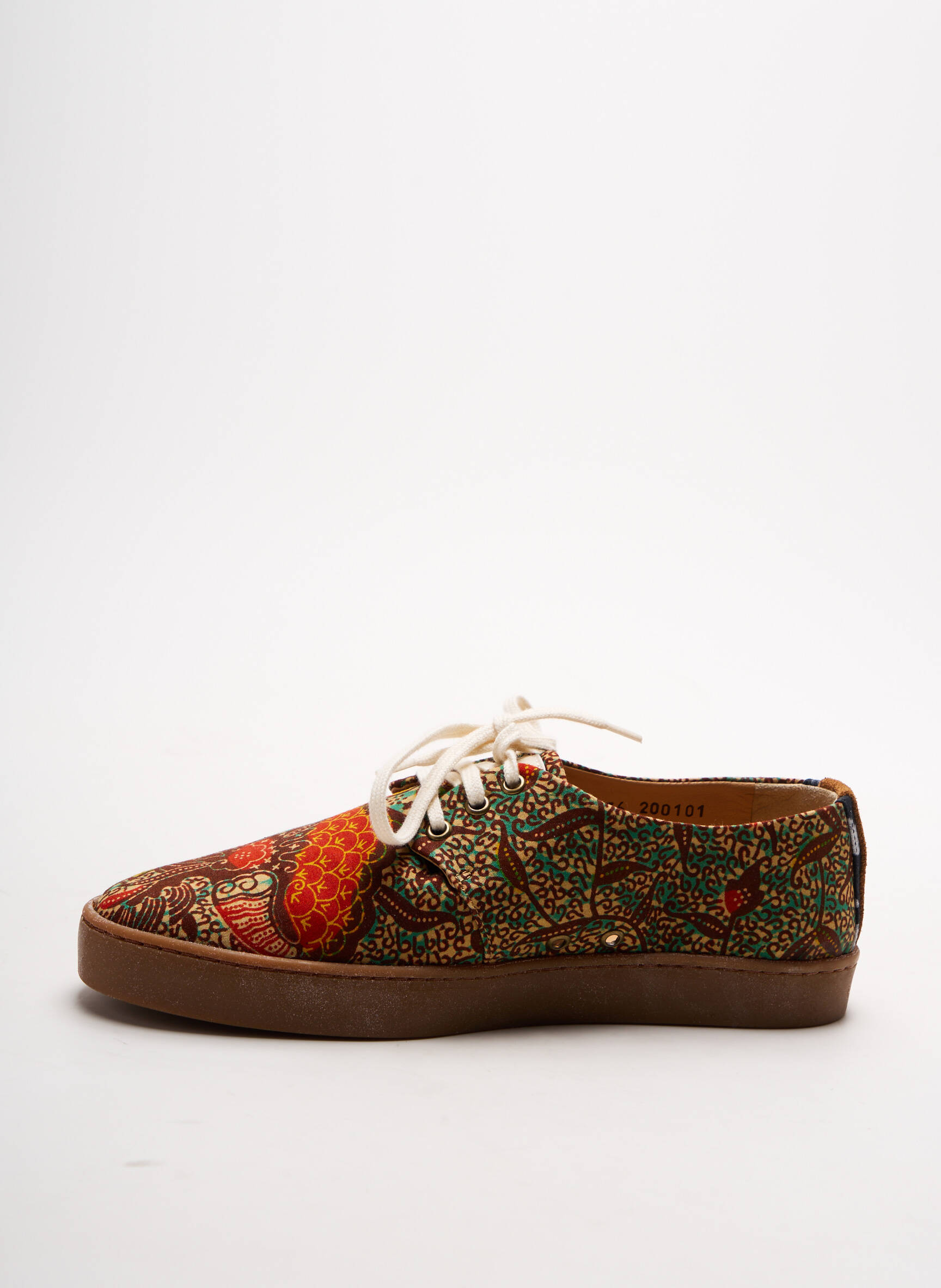 Panafrica Baskets Femme couleur marron