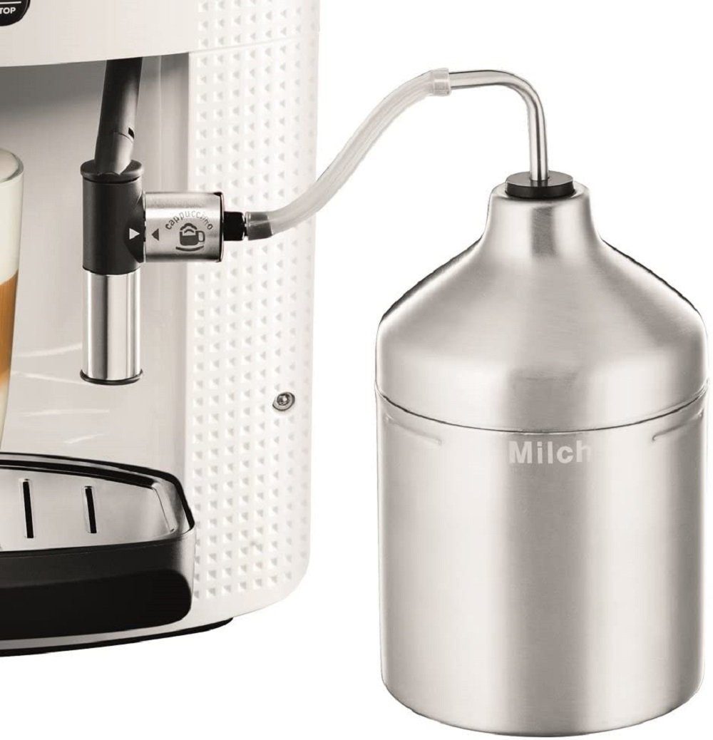 Krups Kaffeevollautomat EA8161 Espresso Kaf­fee­voll­au­to­mat INKLUSIVE XS6000 Pisa weiß